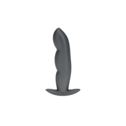 OUCH! Finger Anal Plug Gun Metal Grey 11.7 cm Butt Plug