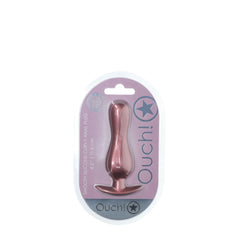 OUCH! Curvy Anal Plug Rose Gold 11.7 cm Butt Plug