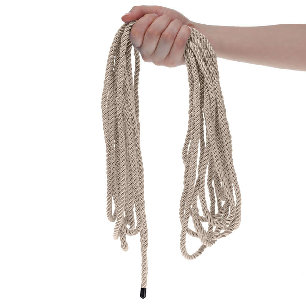 OUCH! Bondage Rope - 10 M - Gold - Gold Nylon Bondage Rope - 10 metre Length