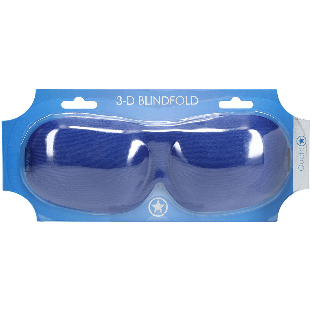 OUCH! 3D Mask - Royal Blue - Royal Blue Eye Mask