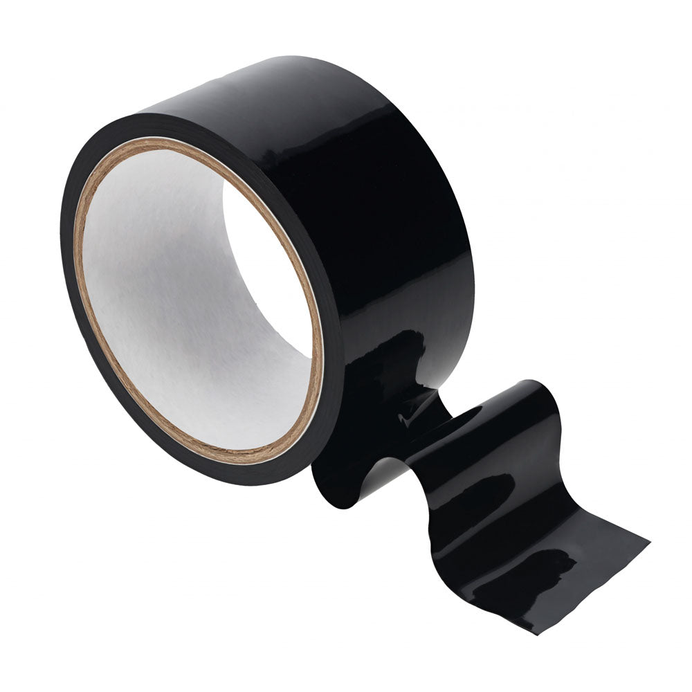 OUCH! PVC Non-Stick Tape - Black - Black Bondage Tape - 20 metre Length