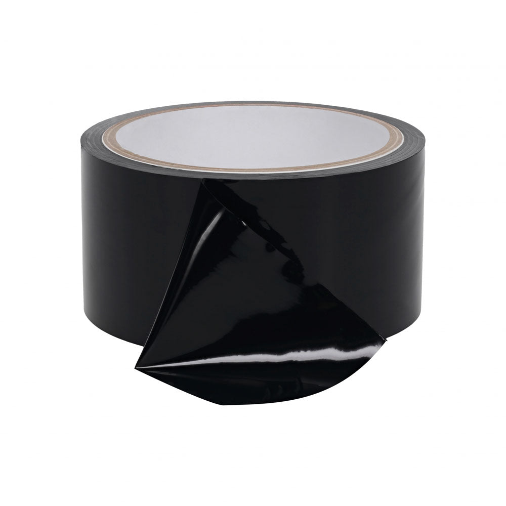OUCH! PVC Non-Stick Tape - Black - Black Bondage Tape - 20 metre Length