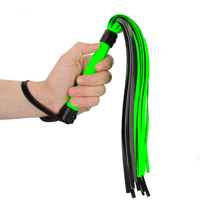 OUCH! Glow In The Dark Flogger - Glow in Dark Flogger Whip