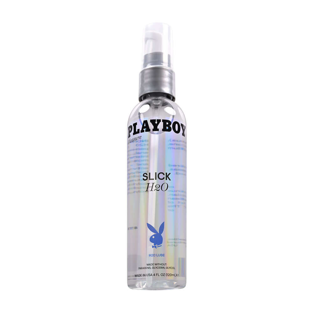 Playboy Pleasure SLICK H2O - 120 ml - Water Based Lubricant - 120 ml Bottle