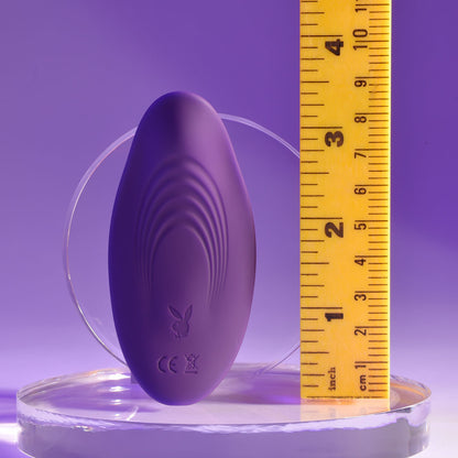 Playboy Pleasure OUR LITTLE SECRET Purple USB Rechargeable Panty Vibrator