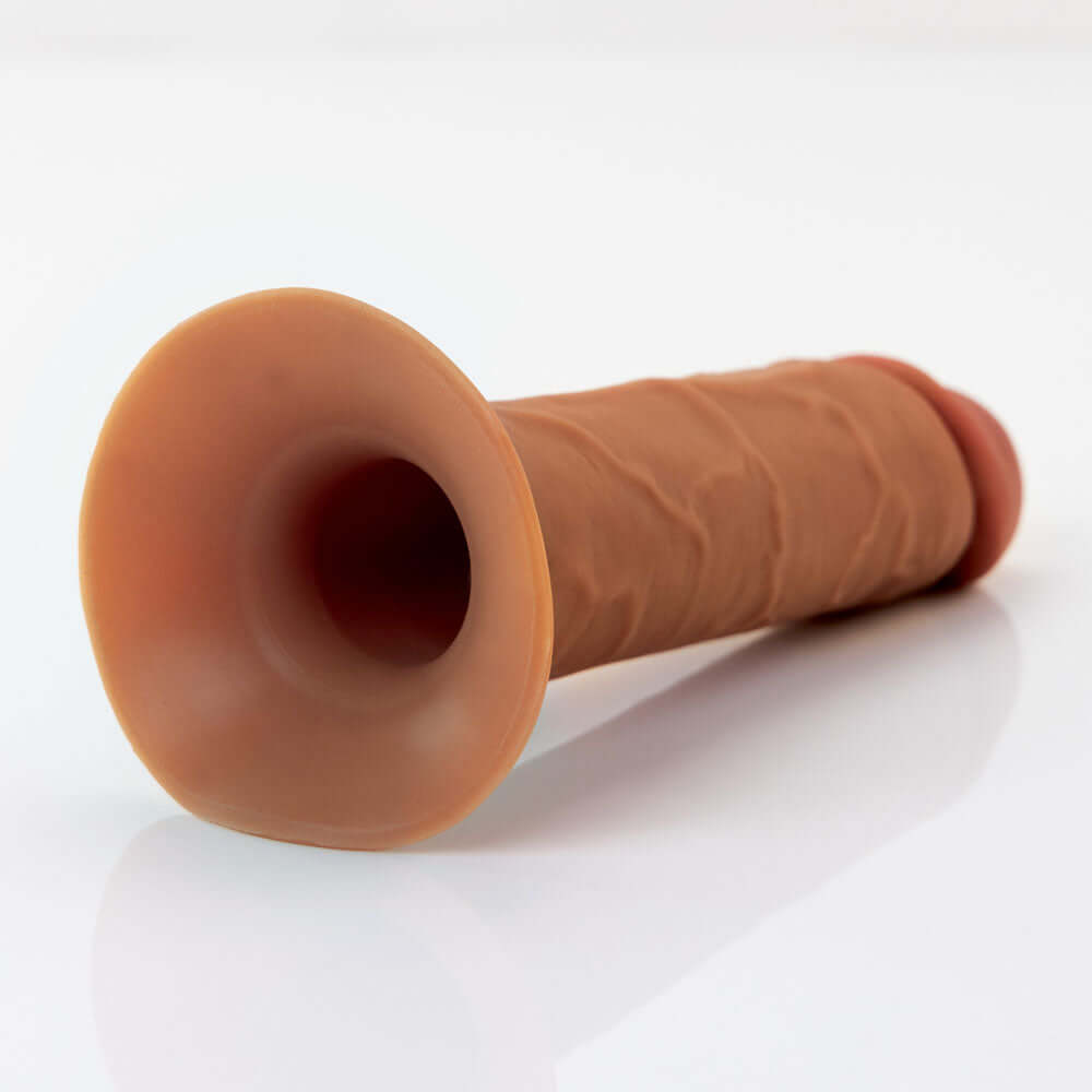 FX Elite 7'' Silicone Hollow Strap-On Tan 17.8 cm