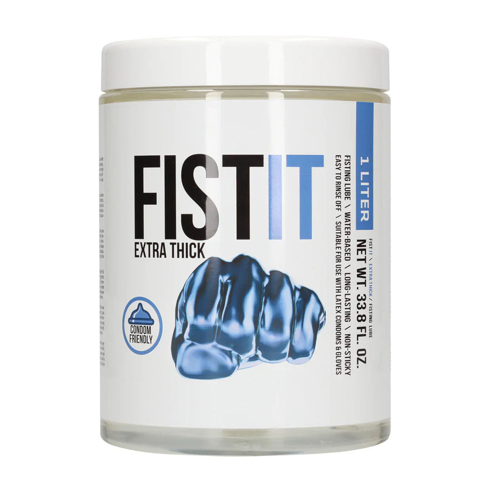 Pharmquests Fist-It Extra Thick - Thick Water Based Lubricant - 1000 ml Tub
