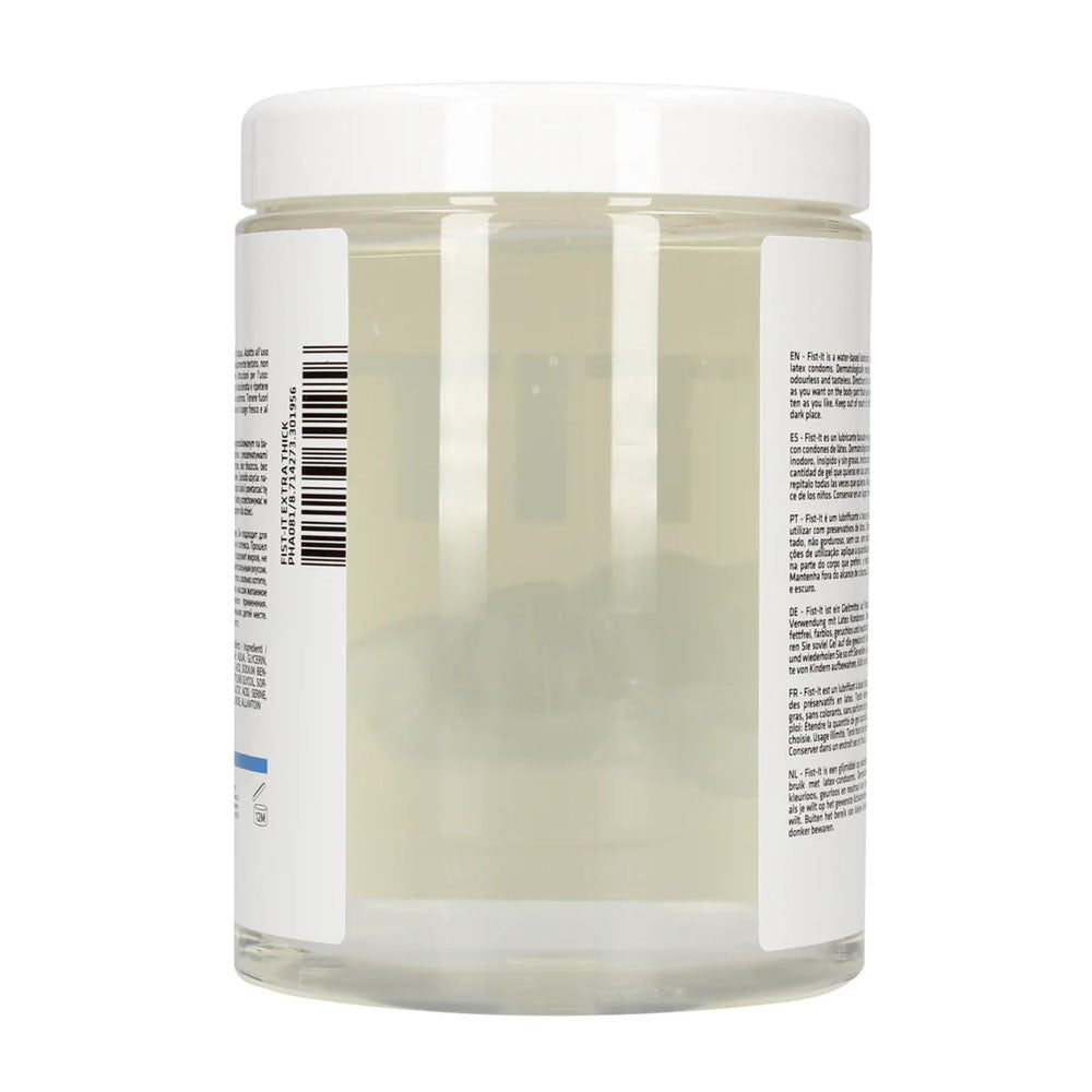 Pharmquests Fist-It Extra Thick - Thick Water Based Lubricant - 1000 ml Tub