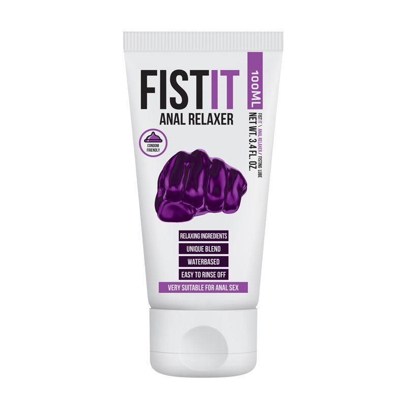 PHARMQUESTS Fist-It Anal Relaxer Water Based Relaxing Lubricant - 100 ml Tube