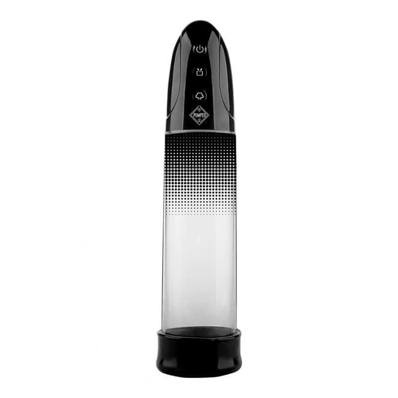 Pumped Automatic Rechargeable Luv Pump - Black USB Rechargeable Powered Penis Pump