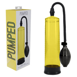 PUMPED Basic Pump 1 Yellow Penis Pump