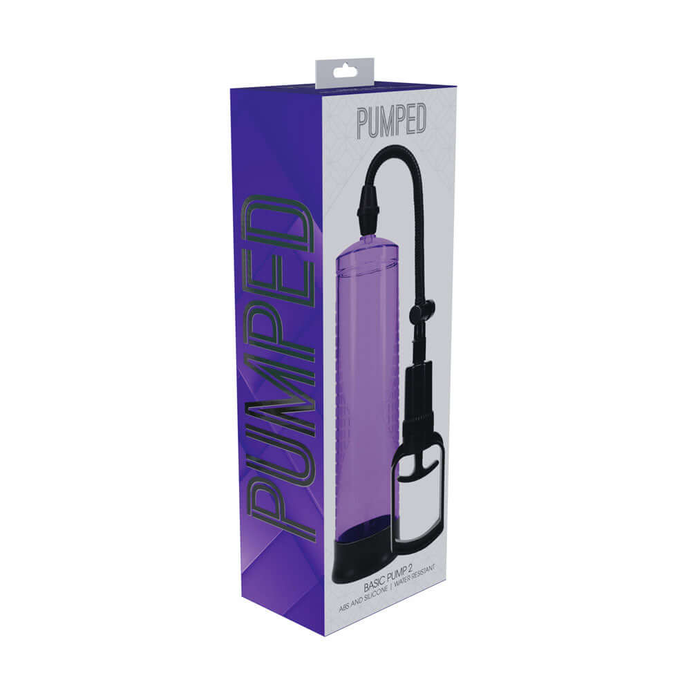 PUMPED Basic Pump 2 Purple Penis Pump