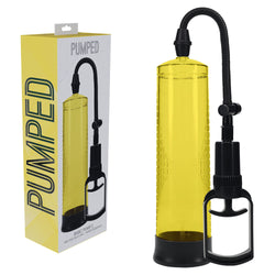 PUMPED Basic Pump 2 Yellow Penis Pump