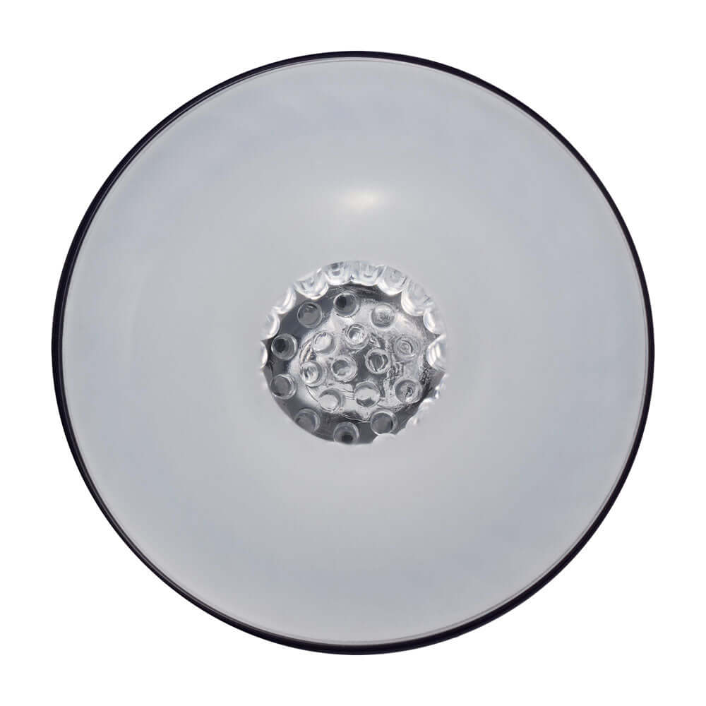 PUMPED Strokemate - Black/Clear USB Rechargeable Sucking Rotating and Thrusting Auto Masturbator