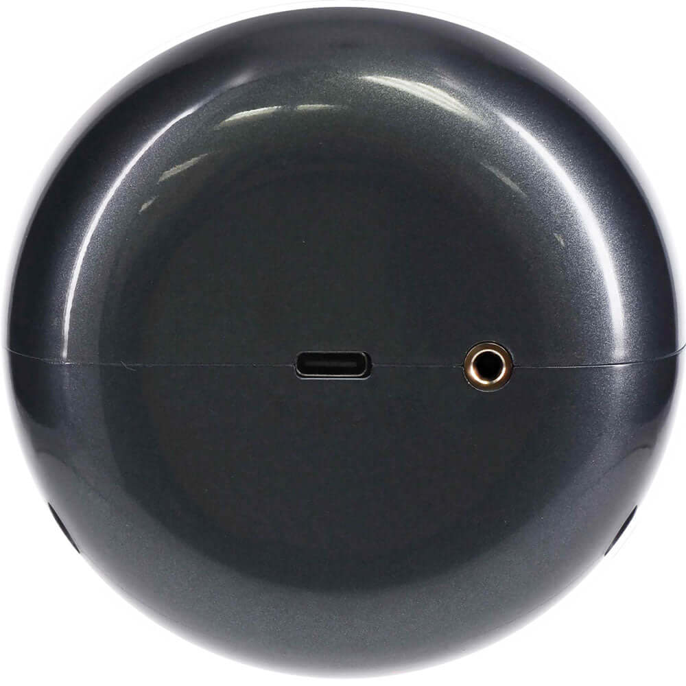 PUMPED Vortex - Gunmetal - Gunmetal Grey/Clear USB Rechargeable Sucking Rotating and Thrusting Auto Masturbator