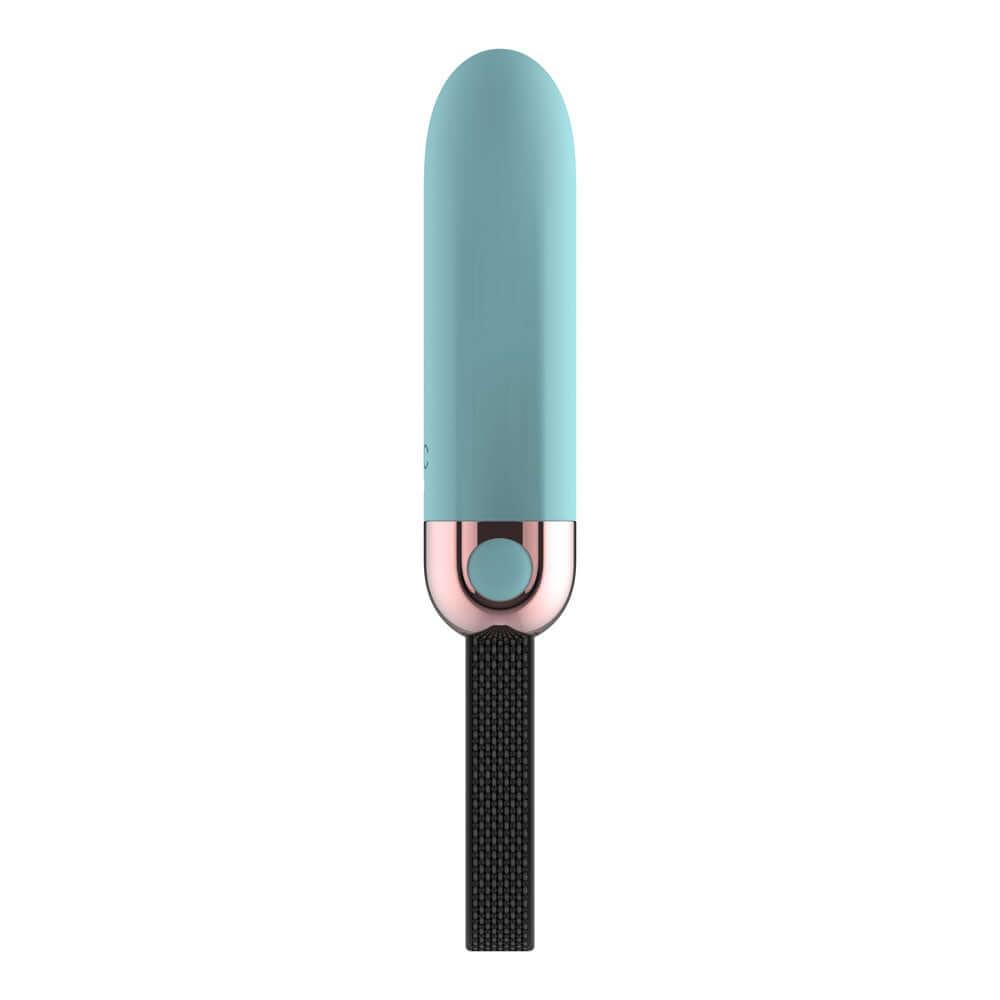 Passion Play Vibrating Bullet - Blue - Blue 8.5 cm USB Rechargeable Vibrating Bullet