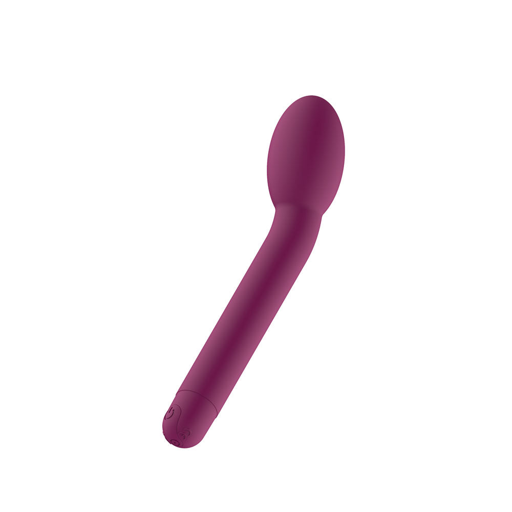 Passion Play Silicone G-Spot Vibrator - Purple 20.7 cm USB Rechargeable G-Spot Vibrator
