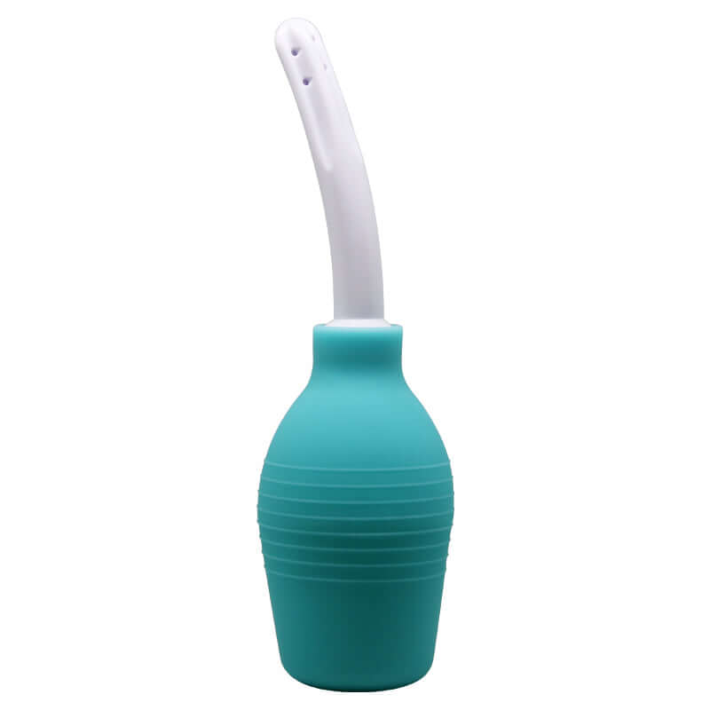MR PLAY Anal Douche - Aqua/White Unisex Douche - 310 ml Capacity
