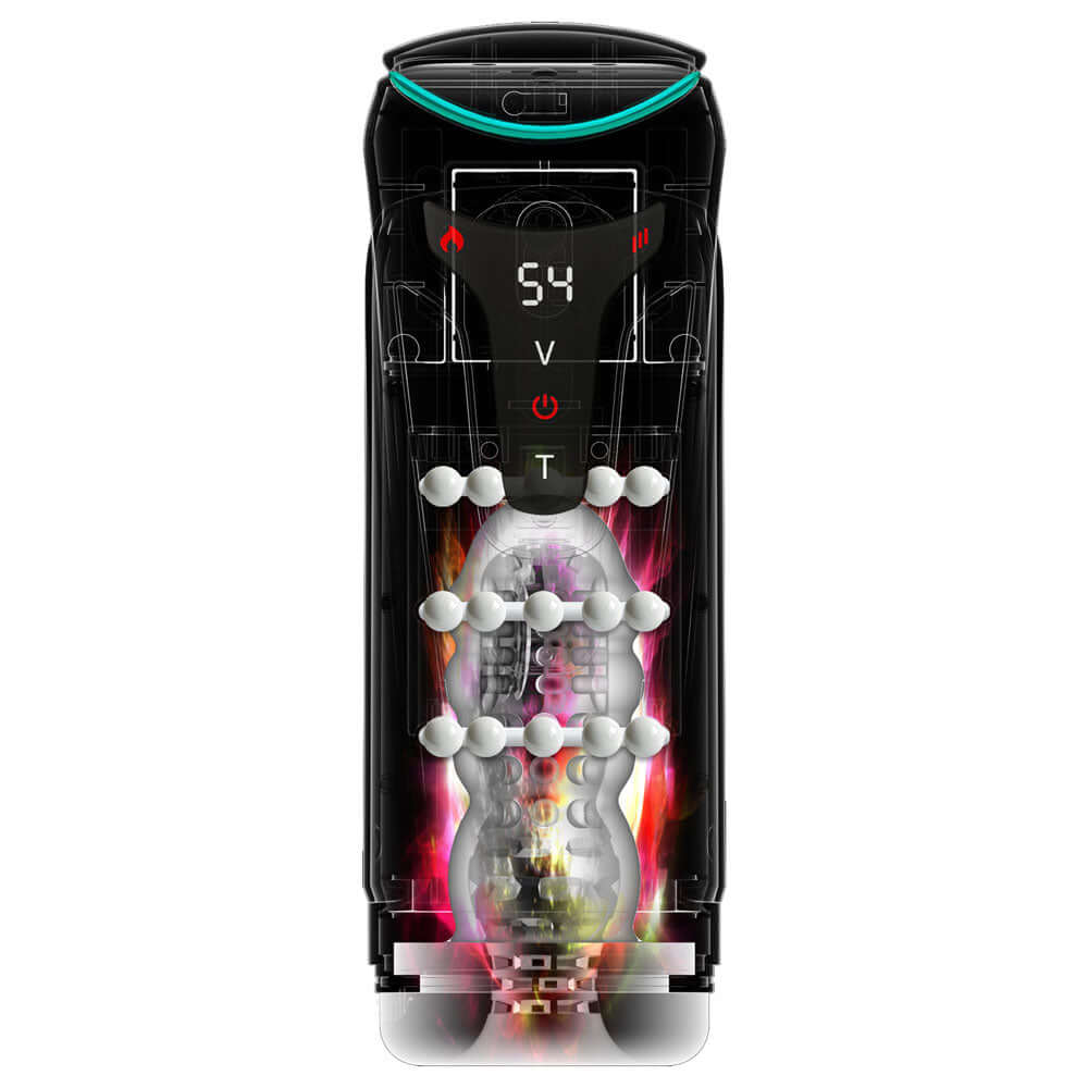 PDX Elite Moto-Bator Pro - Clear USB Rechargeable Auto Stroker