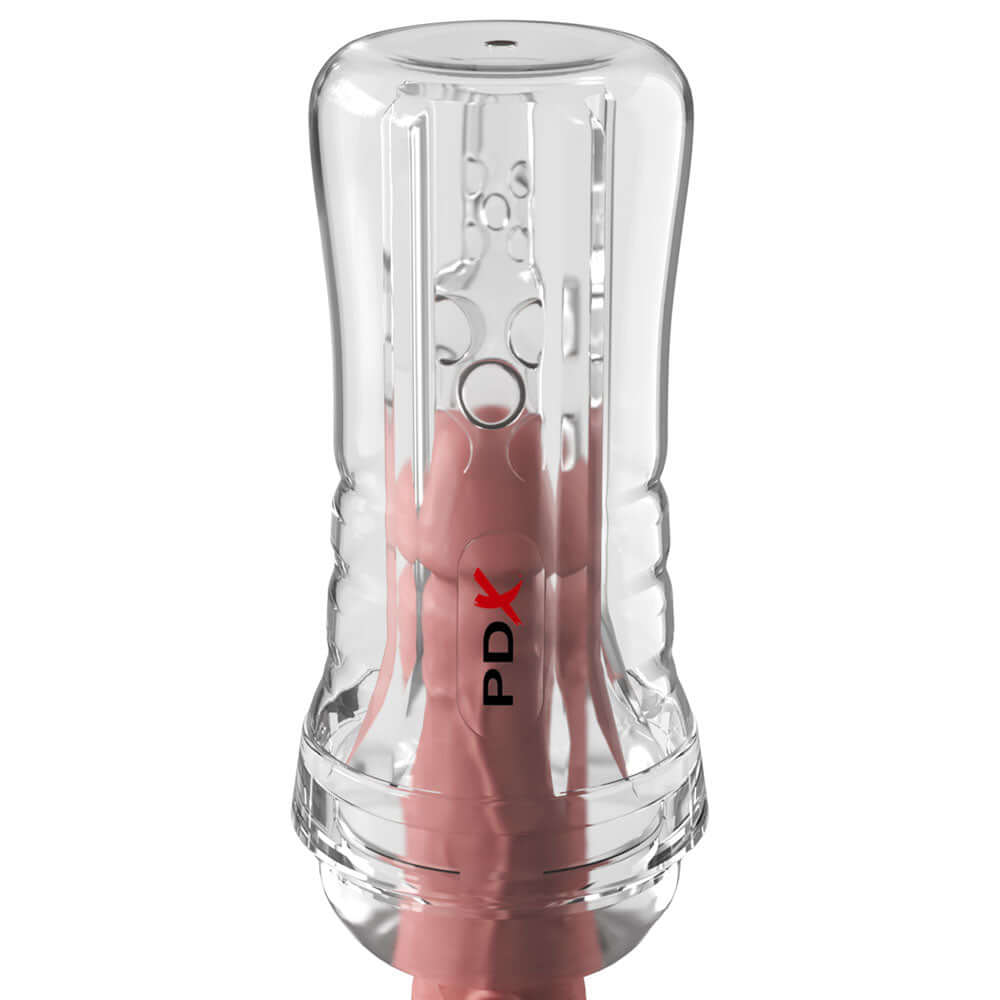 PDX Elite ViewTube EZ-Grip Stroker - Clear Stroker