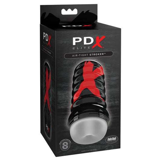 PDX Elite Air-Tight Stroker - Frosted Clear Stroker