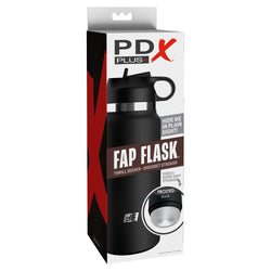 PDX Plus Fap Flask - Thrill Seeker - Frosted Discreet Stroker