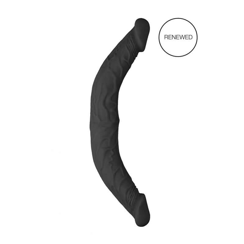 REALROCK 14'' Double Dildo - Black 36 cm Double Dong
