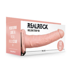 REALROCK Hollow Strap-on Flesh 24.5 cm