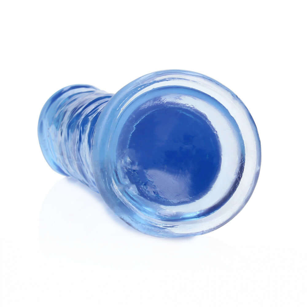 REALROCK 18 cm Straight Dildo - Blue - Blue 18 cm (7'') Dong