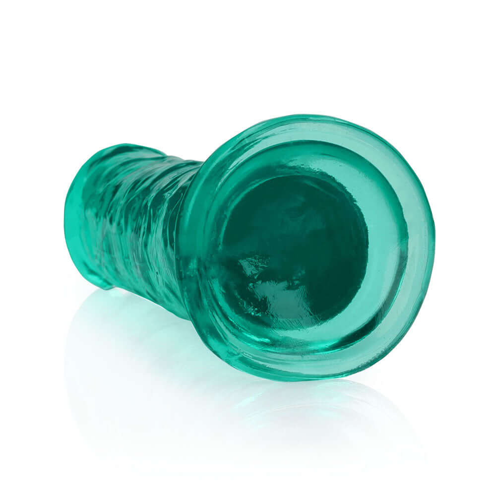 REALROCK 18 cm Straight Dildo - Turquoise - Turquoise 18 cm (7'') Dong