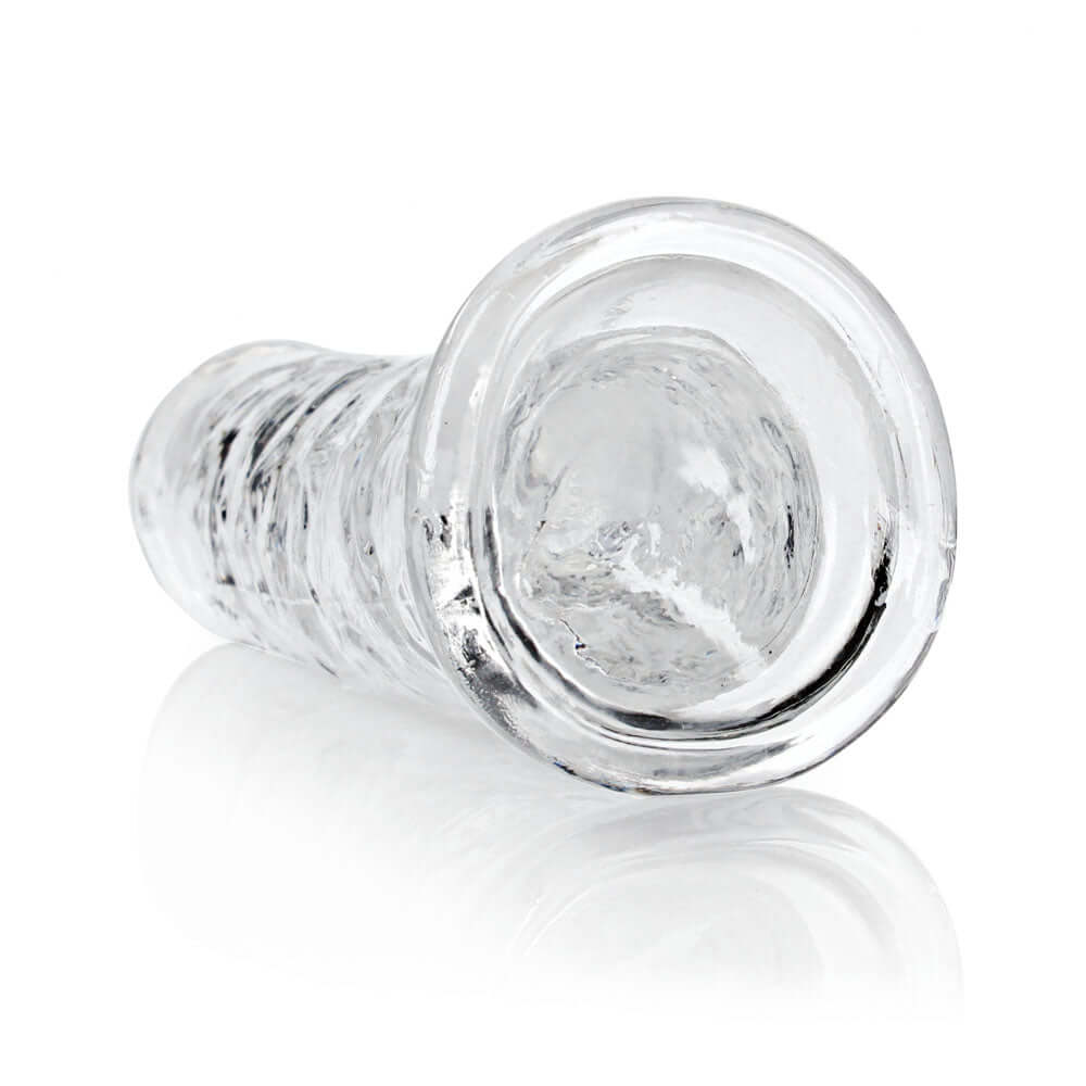 REALROCK 20 cm Straight Dildo - Transparent - Clear 20 cm (8'') Dong
