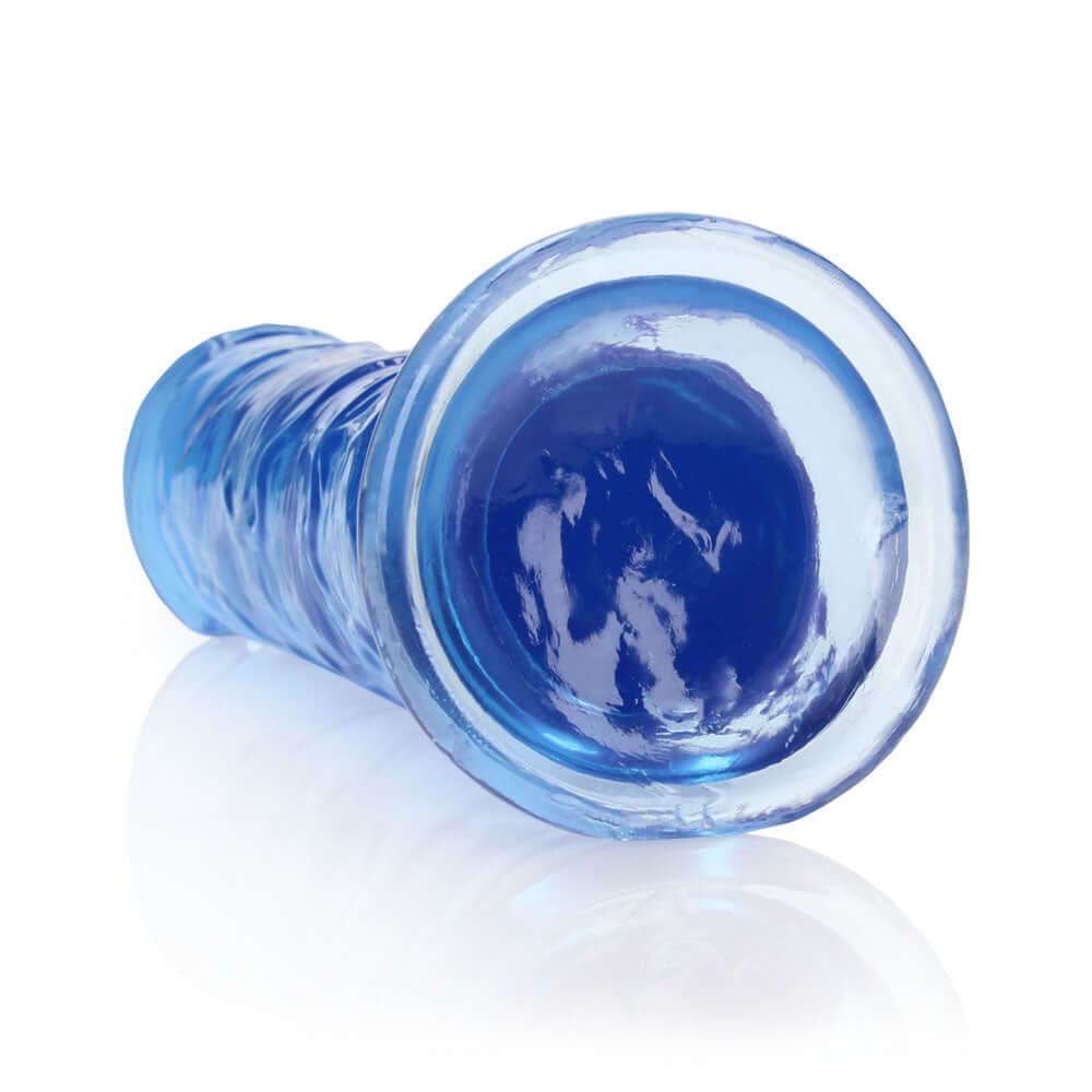 REALROCK 25 cm Straight Dildo - Blue - Blue 25 cm (10'') Dong