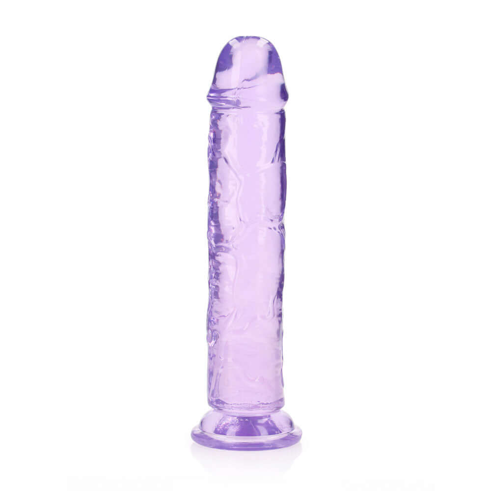 REALROCK 28 cm Straight Dildo - Purple - Purple 28 cm (10'') Dong