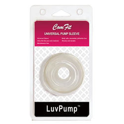 LuvPump ComFit Silicone Sleeve - White Universal Penis Pump Sleeve