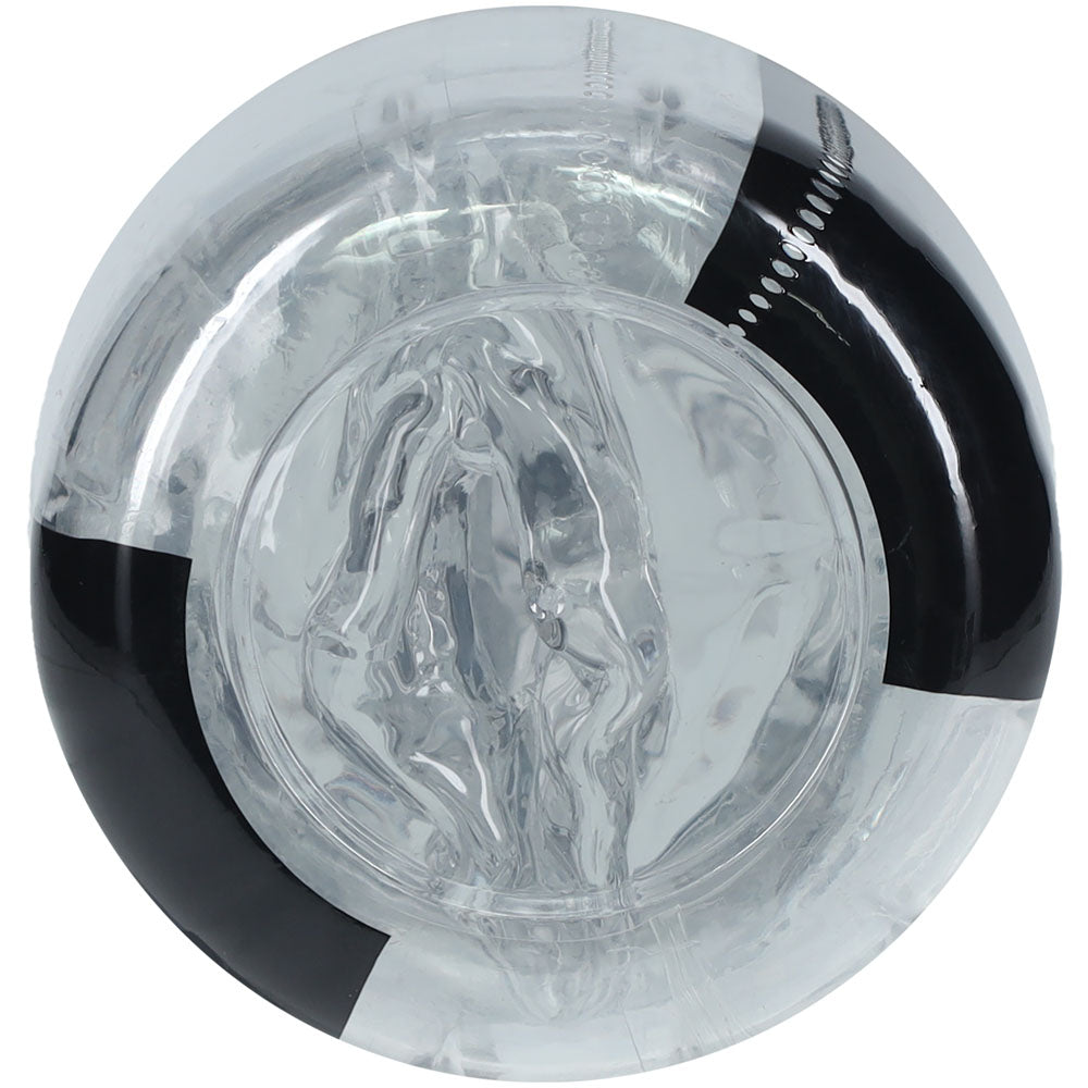 SHOTS Easy Rider Clear Vagina Stroker 21.5 cm x 19.3 cm