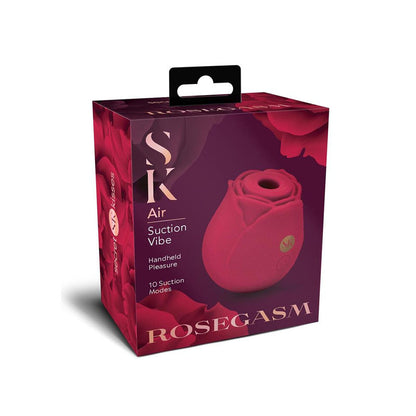 Secret Kisses ROSEGASM AIR - Rose  USB Rechargeable Air Pulsation Stimulator
