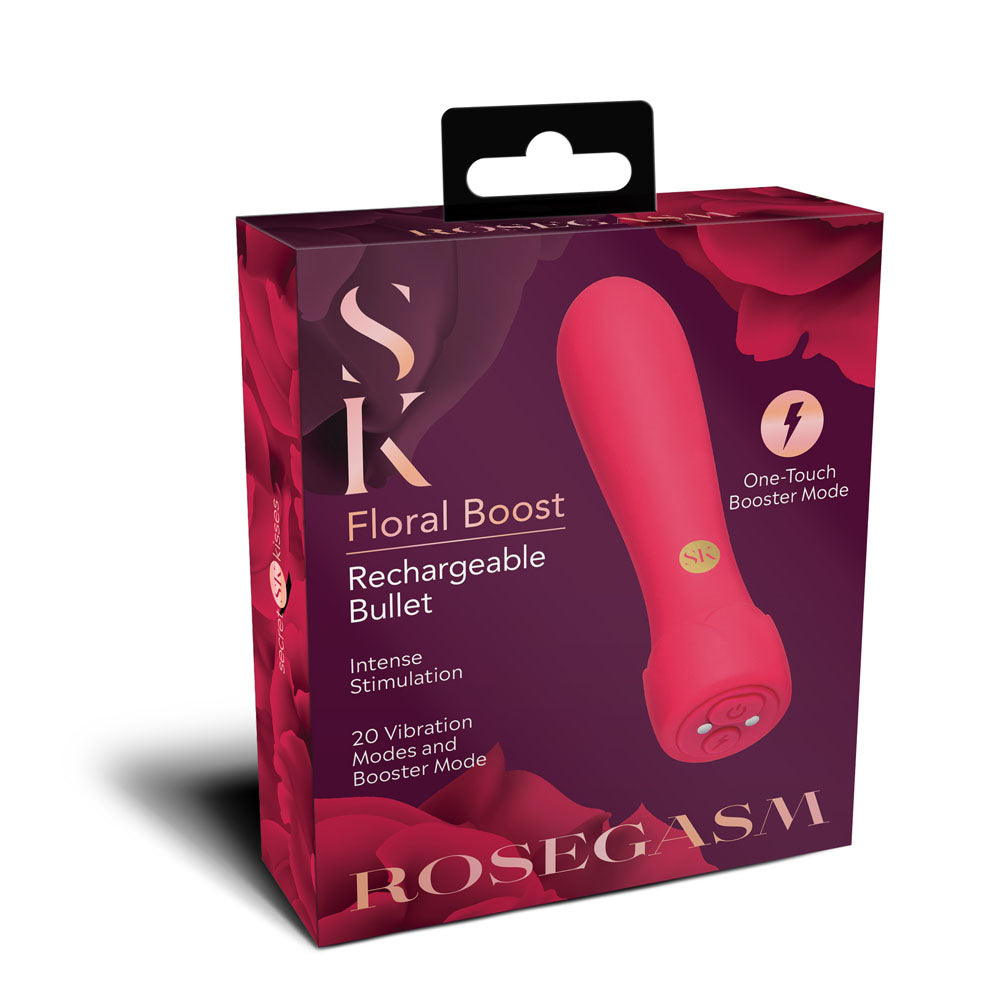 Secret Kisses ROSEGASM Floral Boost Bullet