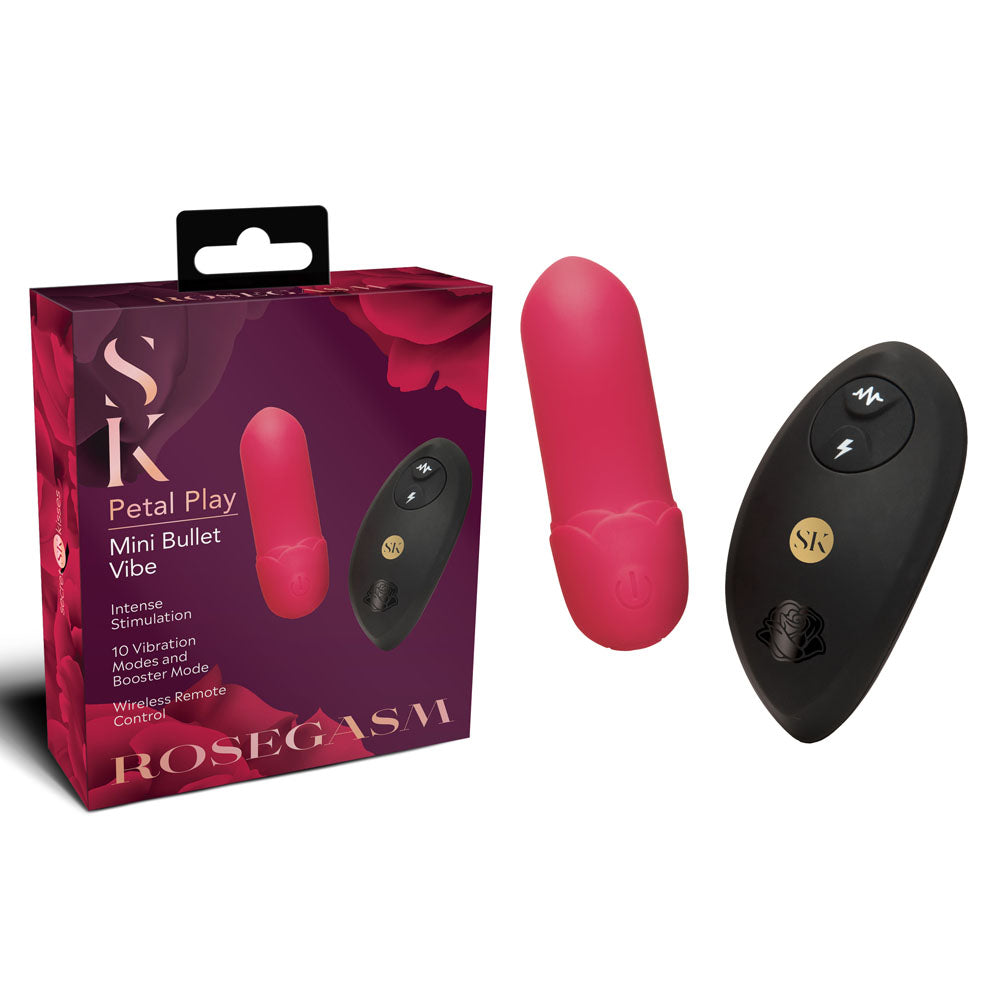 ROSEGASM PETAL PLAY Mini Bullet Vibe