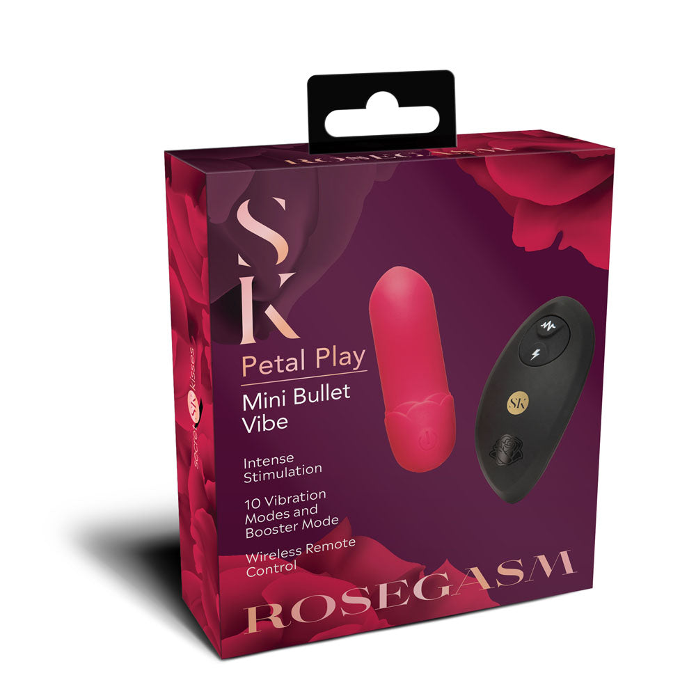 ROSEGASM PETAL PLAY Mini Bullet Vibe