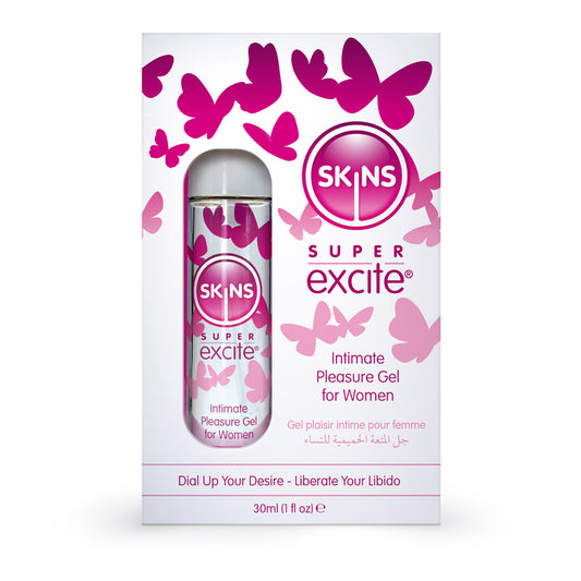 Skins Super Excite Intimate Pleasure Gel for Women - 30 ml