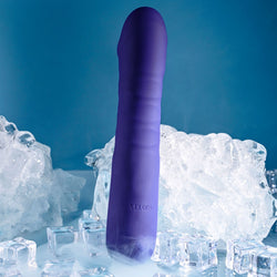 Selopa AMBITION - Purple 17 cm USB Rechargeable Thrusting Vibrator