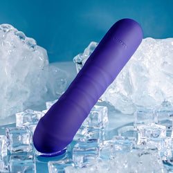 Selopa AMBITION - Purple 17 cm USB Rechargeable Thrusting Vibrator