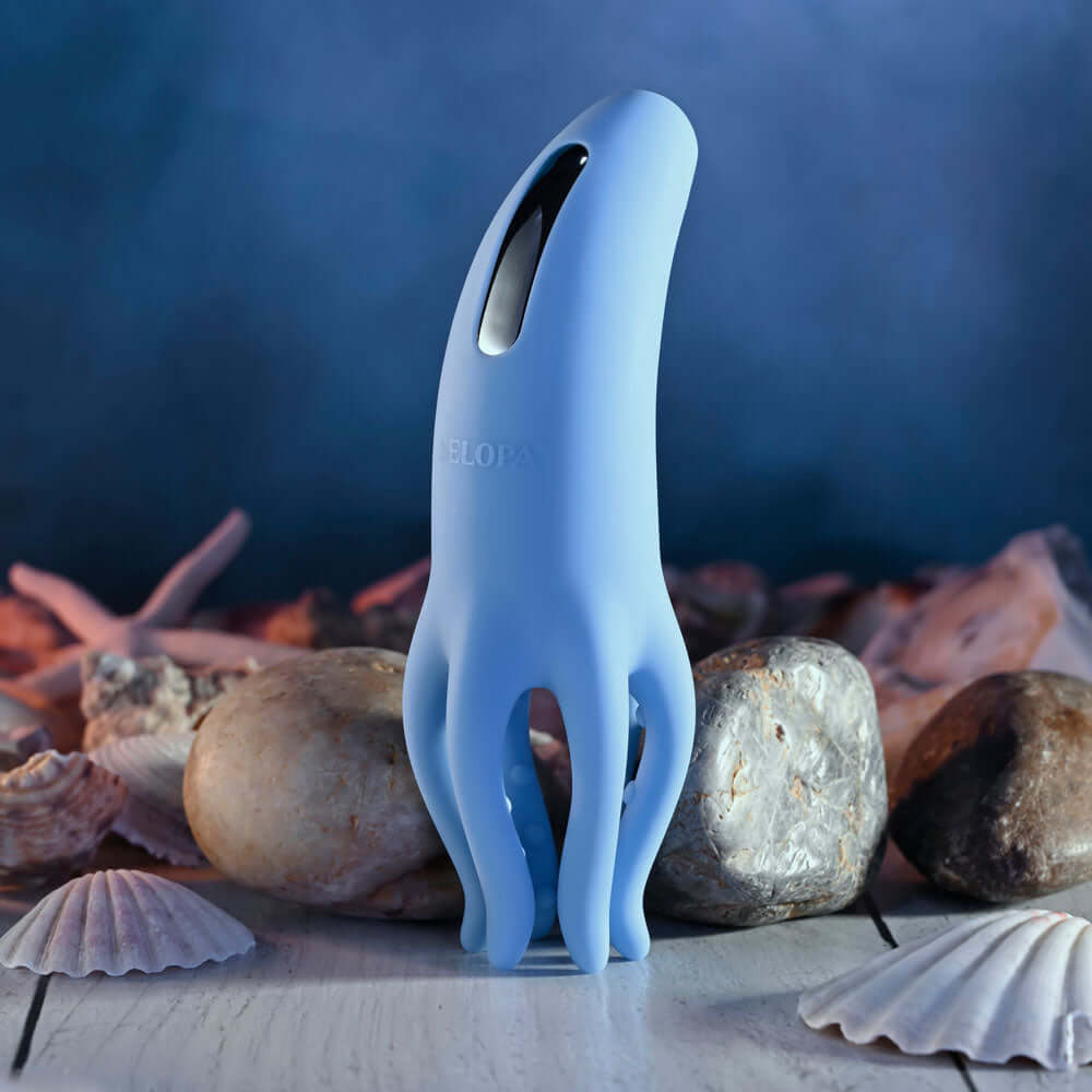 Selopa TENTACLE TICKLER - Blue USB Rechargeable Vibrating Stimulator