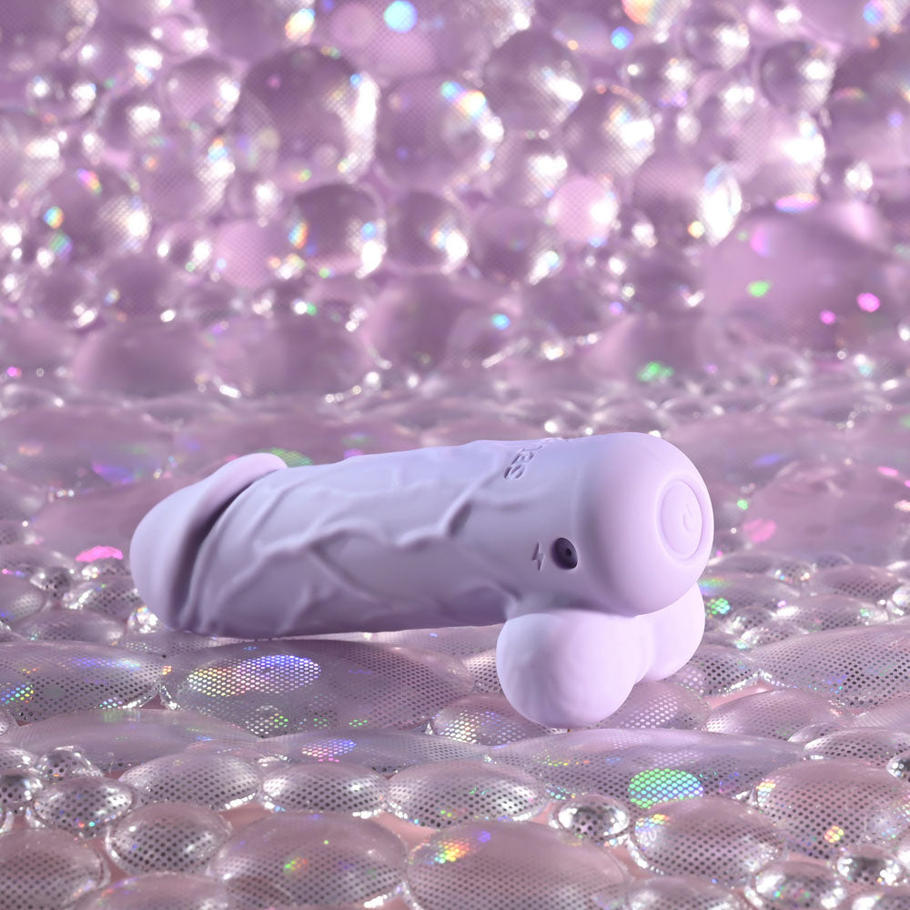 Selopa BALLSY BULLET - Purple 9.2 cm USB Rechargeable Bullet