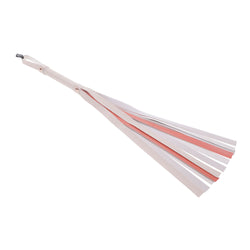 Sex & Mischief Peaches n CreaMe Stripe Flogger - Peach 80 cm