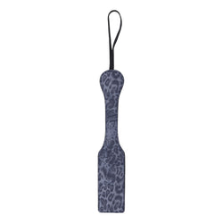 Sex & Mischief Cougar Studded Paddle - Navy Blue Paddle with Gold Studs