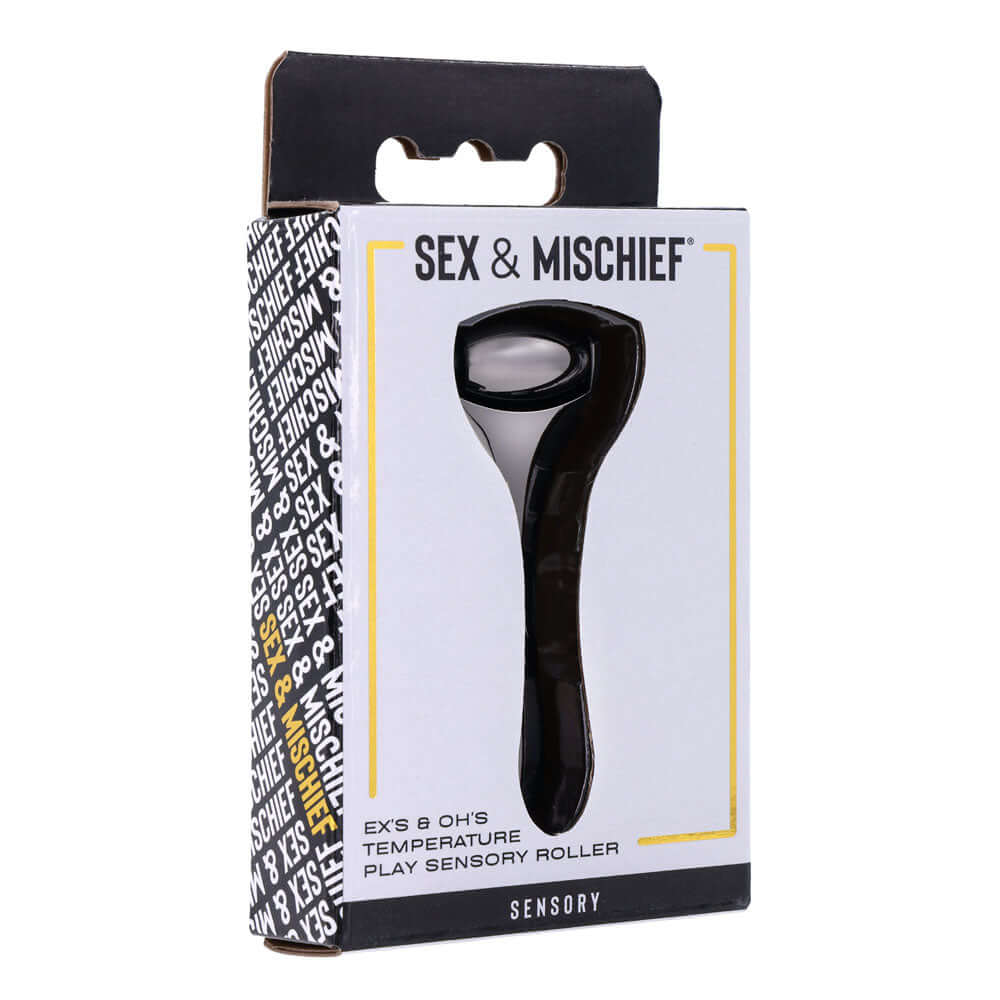 S&M Exs & Ohs Temperature Play Sensory Roller - Gunmetal Roller