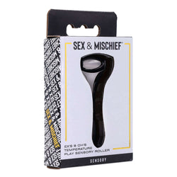 S&M Exs & Ohs Temperature Play Sensory Roller - Gunmetal Roller