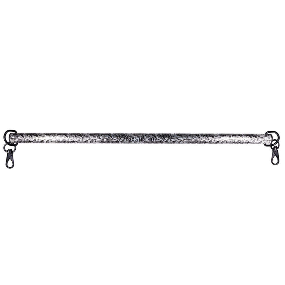 Sex & Mischief Lace Spreader Bar - Aluminium Restraint Bar