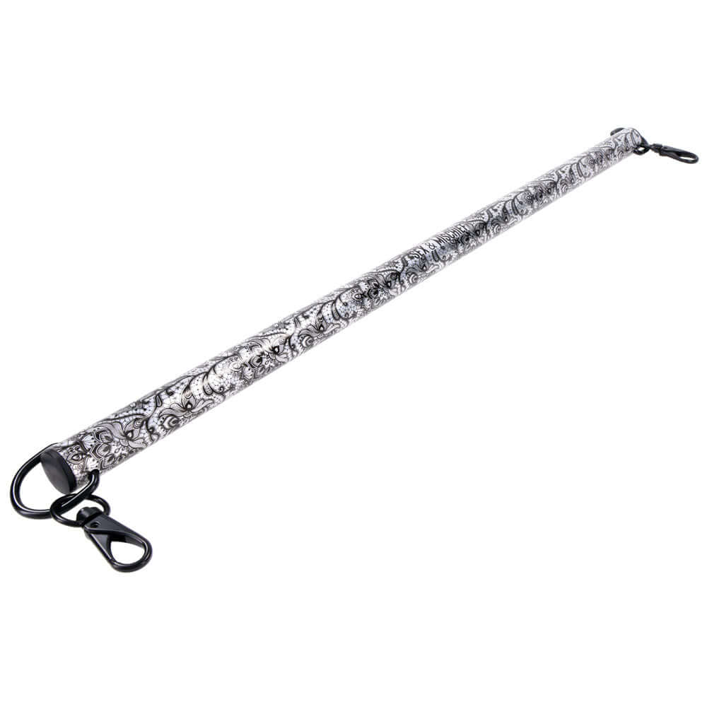 Sex & Mischief Lace Spreader Bar - Aluminium Restraint Bar